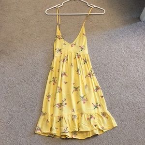 yellow summer dress forever 21